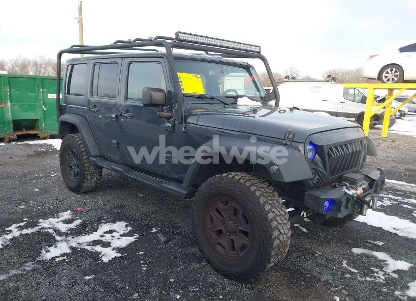 2017 Jeep Wrangler UNLIMITED WILLY WHEELER 4X4 (VIN 1C4BJWDG9HL524306) main photo