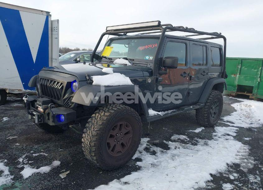 Photo 2 of 2017 Jeep Wrangler UNLIMITED WILLY WHEELER 4X4 (VIN 1C4BJWDG9HL524306)