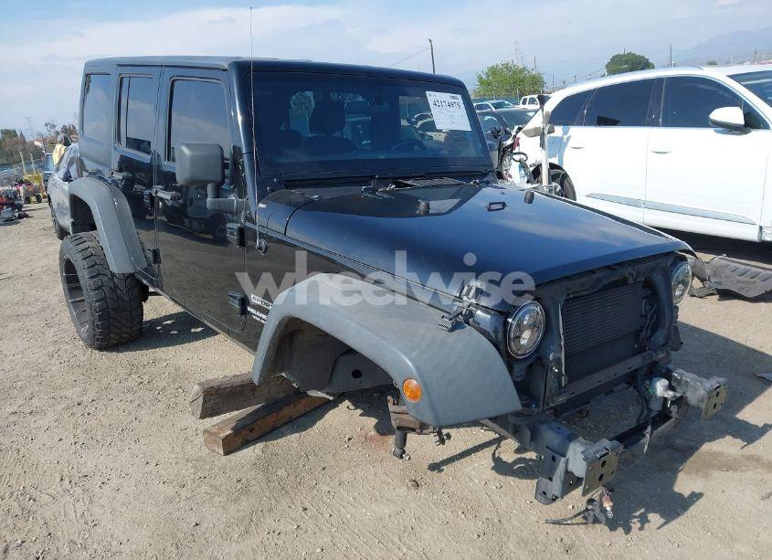 2017 Jeep Wrangler UNLIMITED SPORT 4X4 (VIN 1C4BJWDG9HL530123) main photo