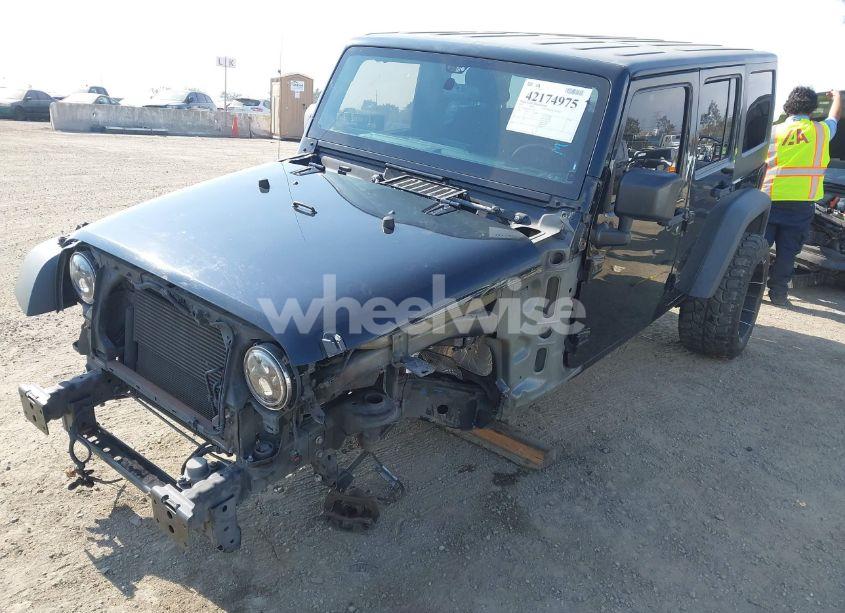 Photo 2 of 2017 Jeep Wrangler UNLIMITED SPORT 4X4 (VIN 1C4BJWDG9HL530123)