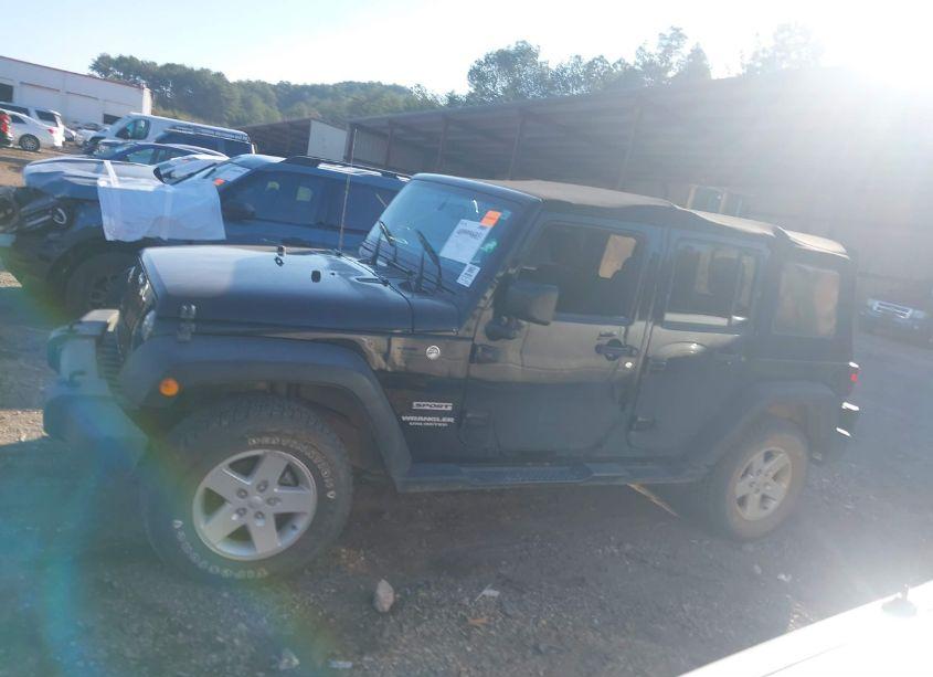 Photo 14 of 2017 Jeep Wrangler UNLIMITED SPORT 4X4 (VIN 1C4BJWDG9HL554745)