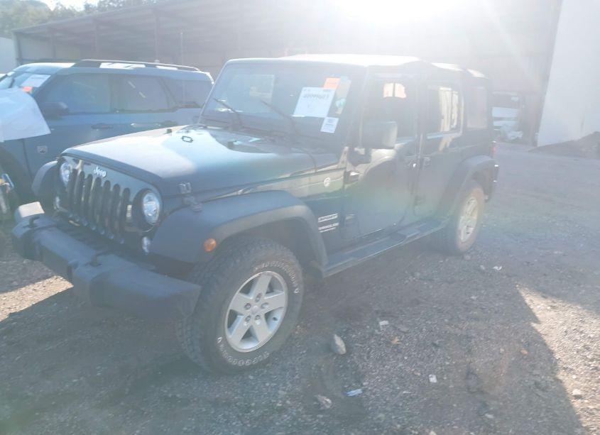 Photo 2 of 2017 Jeep Wrangler UNLIMITED SPORT 4X4 (VIN 1C4BJWDG9HL554745)