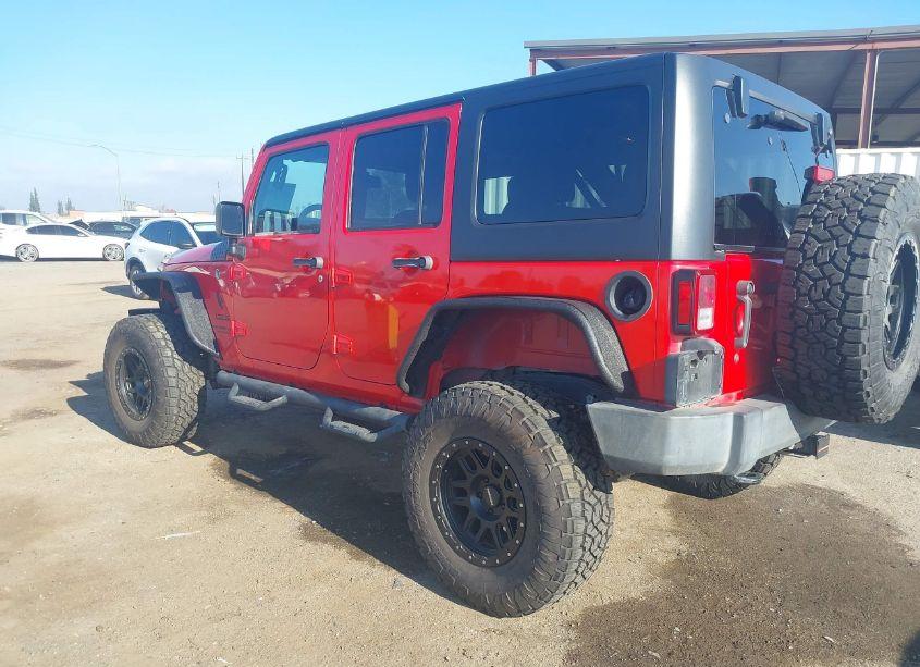 Photo 3 of 2017 Jeep Wrangler UNLIMITED SPORT 4X4 (VIN 1C4BJWDG9HL671080)