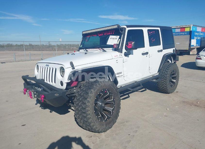 Photo 2 of 2017 Jeep Wrangler UNLIMITED SPORT 4X4 (VIN 1C4BJWDG9HL739300)