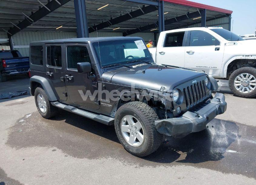 2018 Jeep Wrangler JK UNLIMITED SPORT S 4X4 (VIN 1C4BJWDG9JL804801) main photo