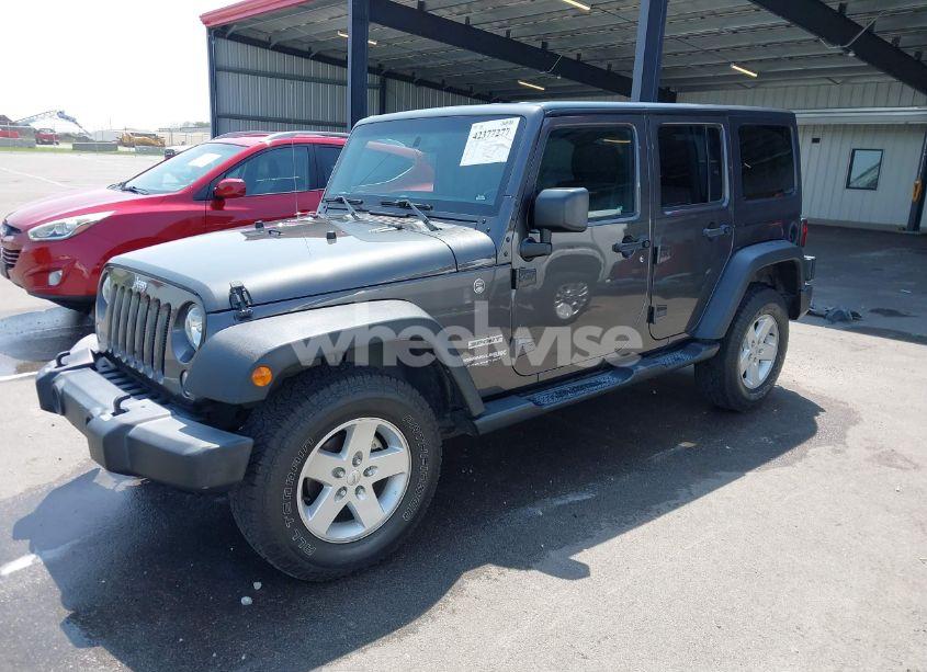 Photo 2 of 2018 Jeep Wrangler JK UNLIMITED SPORT S 4X4 (VIN 1C4BJWDG9JL804801)