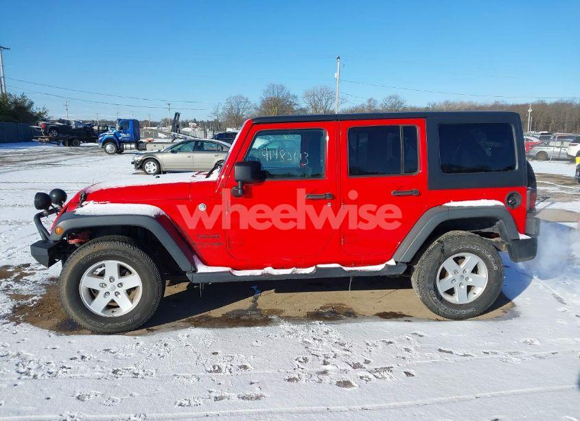Photo 14 of 2018 Jeep Wrangler JK UNLIMITED SPORT S 4X4 (VIN 1C4BJWDG9JL874850)