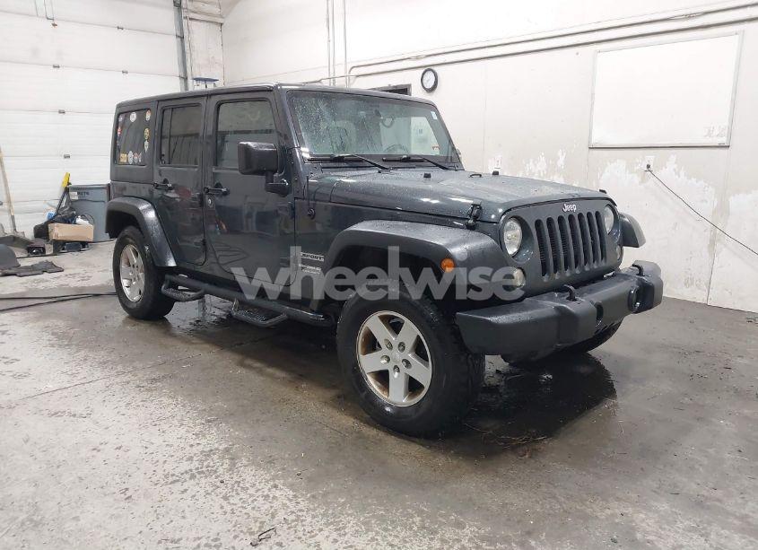 2018 Jeep Wrangler JK UNLIMITED SPORT S 4X4 (VIN 1C4BJWDG9JL890272) main photo