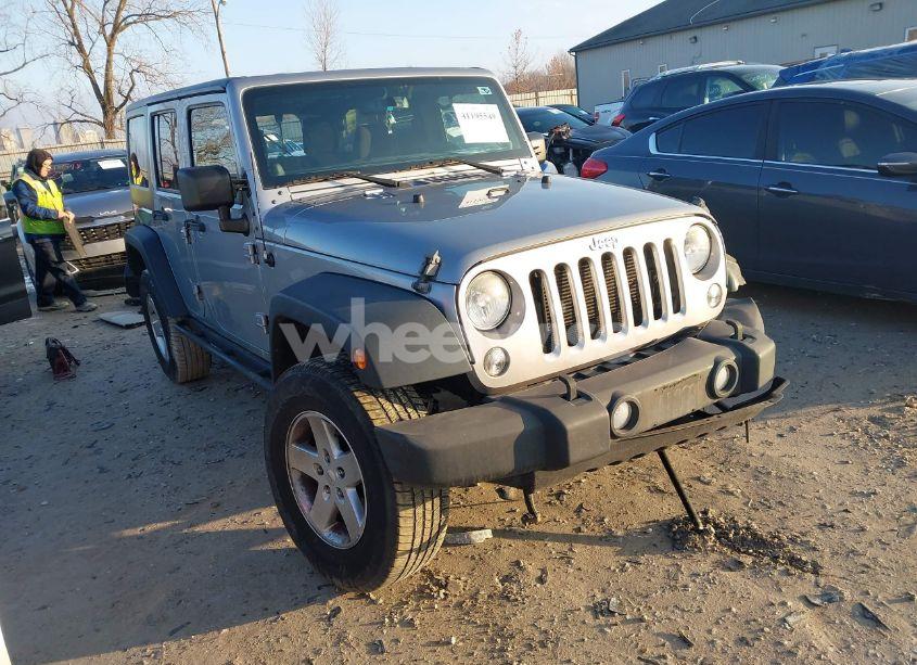 2014 Jeep Wrangler UNLIMITED SPORT (VIN 1C4BJWDGXEL120667) main photo