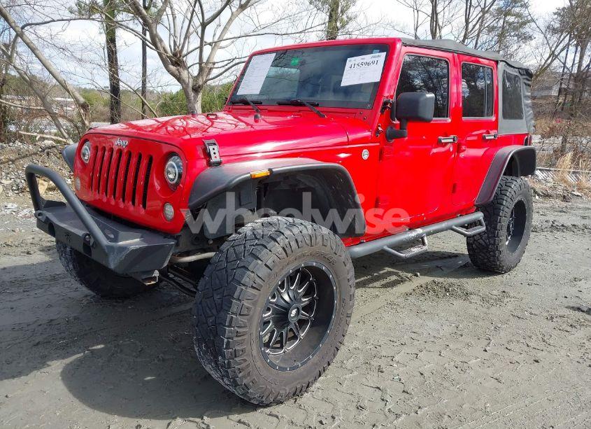 Photo 2 of 2014 Jeep Wrangler UNLIMITED SPORT (VIN 1C4BJWDGXEL320190)