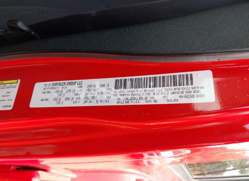 Photo 9 of 2014 Jeep Wrangler UNLIMITED SPORT (VIN 1C4BJWDGXEL320190)