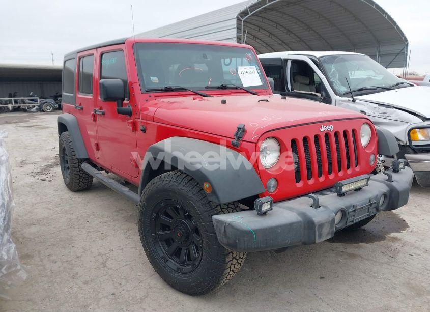 2016 Jeep Wrangler UNLIMITED SPORT (VIN 1C4BJWDGXGL201476) main photo