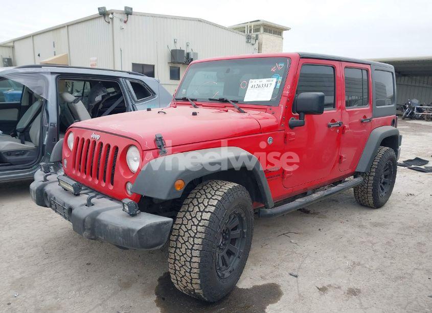 Photo 2 of 2016 Jeep Wrangler UNLIMITED SPORT (VIN 1C4BJWDGXGL201476)