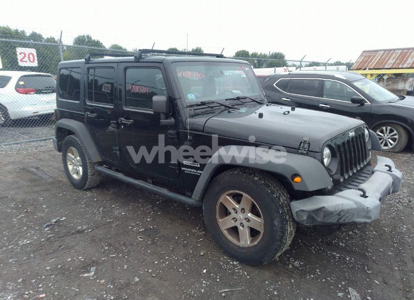 2016 Jeep Wrangler UNLIMITED SPORT (VIN 1C4BJWDGXGL206502) main photo
