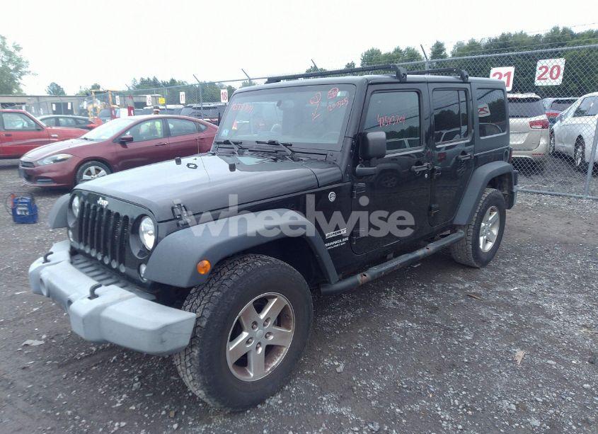 Photo 2 of 2016 Jeep Wrangler UNLIMITED SPORT (VIN 1C4BJWDGXGL206502)