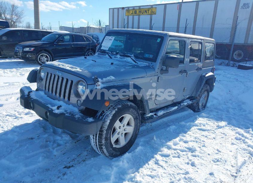 Photo 2 of 2016 Jeep Wrangler UNLIMITED SPORT (VIN 1C4BJWDGXGL252413)