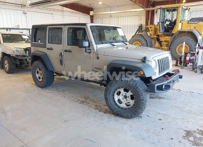 2016 Jeep Wrangler UNLIMITED SPORT (VIN 1C4BJWDGXGL288599) main photo