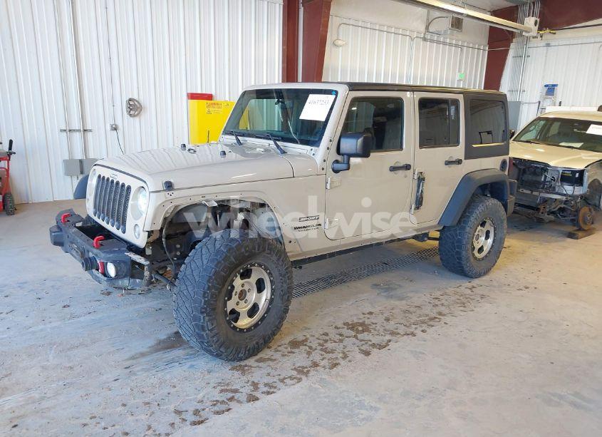 Photo 2 of 2016 Jeep Wrangler UNLIMITED SPORT (VIN 1C4BJWDGXGL288599)
