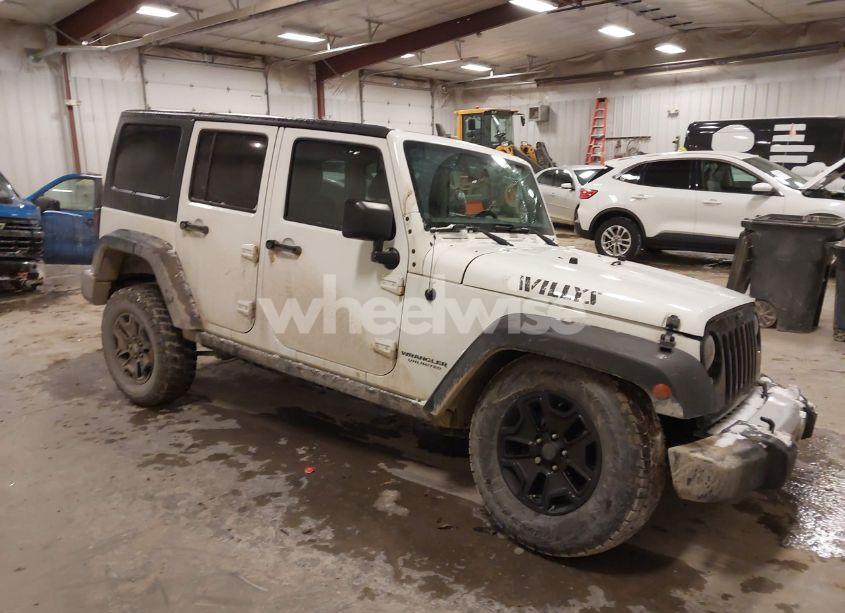 2016 Jeep Wrangler UNLIMITED WILLYS WHEELER (VIN 1C4BJWDGXGL343410) main photo