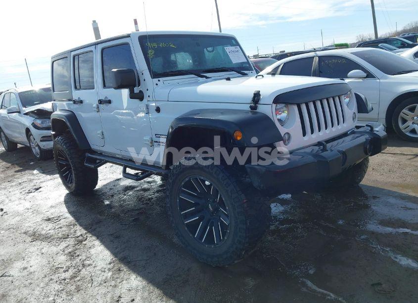 2017 Jeep Wrangler UNLIMITED WILLY WHEELER 4X4 (VIN 1C4BJWDGXHL500306) main photo