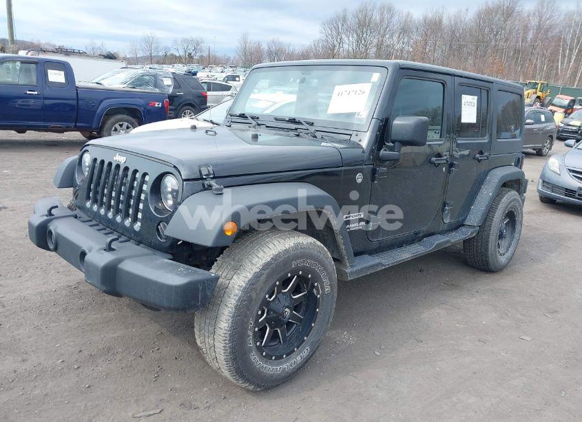 Photo 2 of 2017 Jeep Wrangler UNLIMITED SPORT (VIN 1C4BJWDGXHL530535)