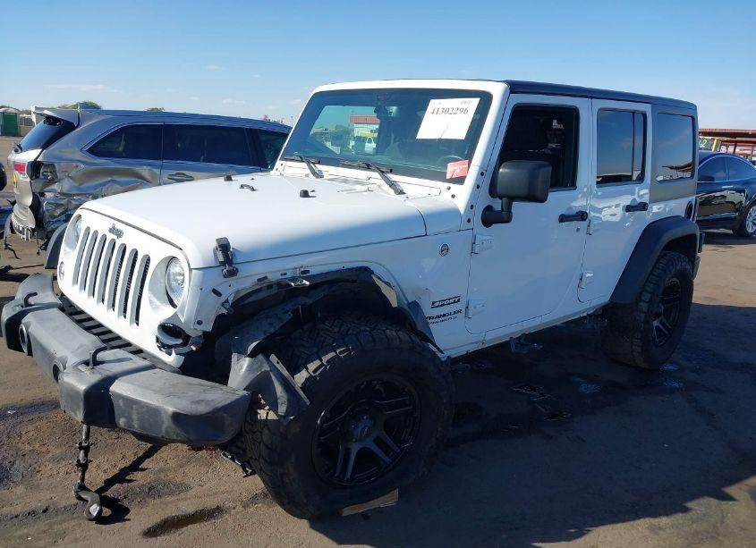 Photo 2 of 2017 Jeep Wrangler UNLIMITED SPORT 4X4 (VIN 1C4BJWDGXHL535797)