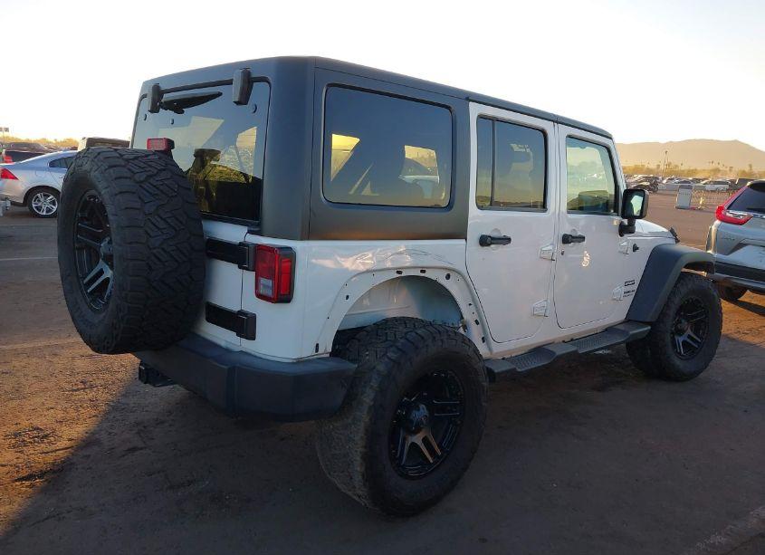 Photo 4 of 2017 Jeep Wrangler UNLIMITED SPORT 4X4 (VIN 1C4BJWDGXHL535797)