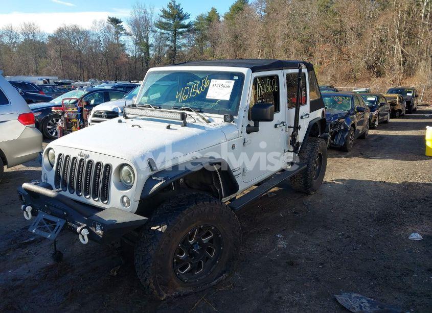 Photo 2 of 2017 Jeep Wrangler UNLIMITED SPORT 4X4 (VIN 1C4BJWDGXHL562045)