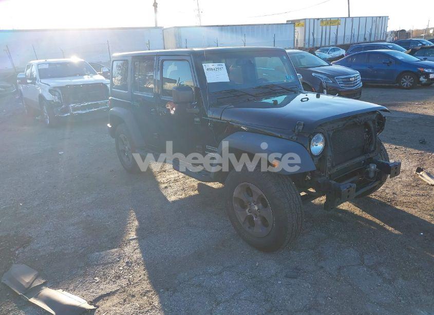 2017 Jeep Wrangler UNLIMITED SPORT 4X4 (VIN 1C4BJWDGXHL591190) main photo