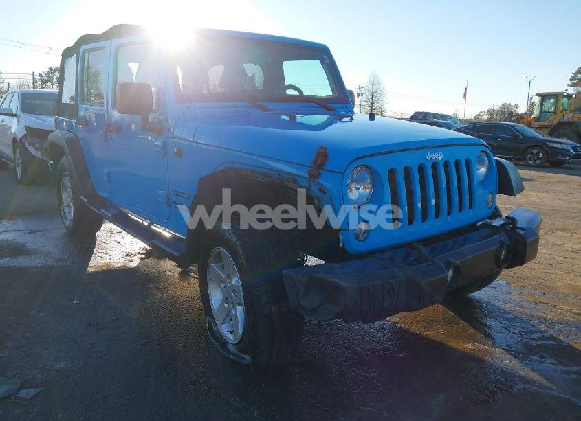 2017 Jeep Wrangler UNLIMITED SPORT 4X4 (VIN 1C4BJWDGXHL599418) main photo