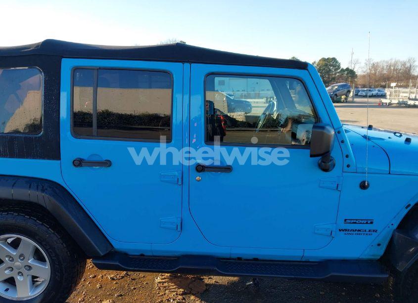 Photo 13 of 2017 Jeep Wrangler UNLIMITED SPORT 4X4 (VIN 1C4BJWDGXHL599418)