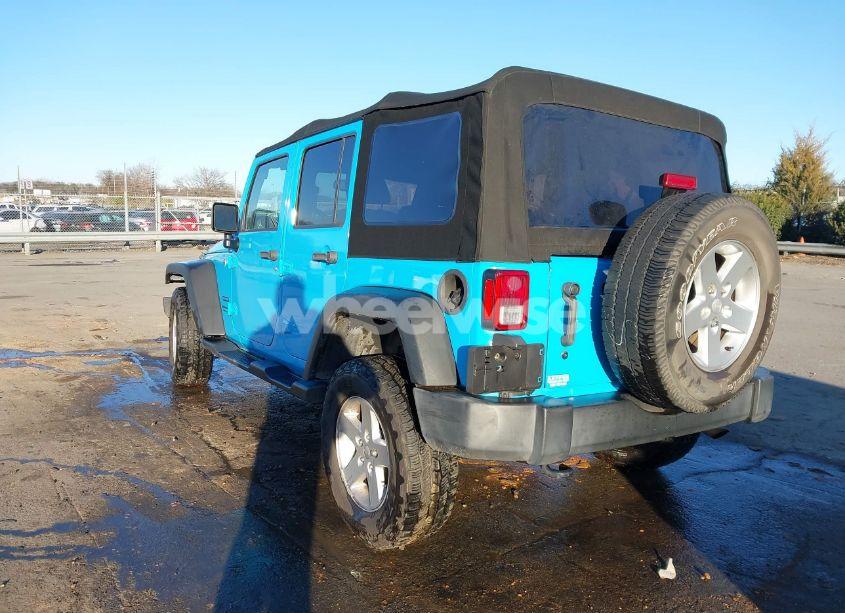 Photo 3 of 2017 Jeep Wrangler UNLIMITED SPORT 4X4 (VIN 1C4BJWDGXHL599418)