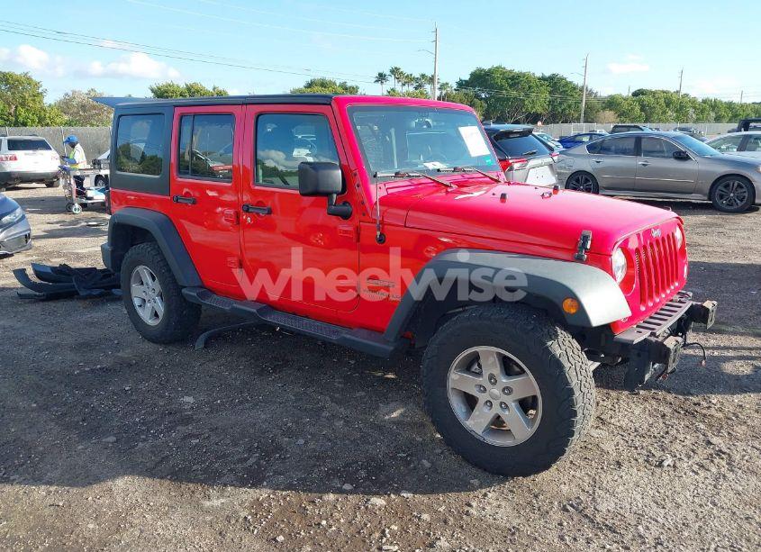 2017 Jeep Wrangler UNLIMITED SPORT 4X4 (VIN 1C4BJWDGXHL615410) main photo