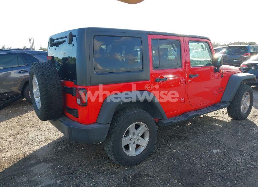 Photo 4 of 2017 Jeep Wrangler UNLIMITED SPORT 4X4 (VIN 1C4BJWDGXHL615410)