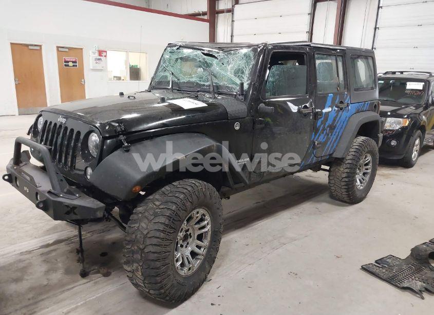 Photo 2 of 2017 Jeep Wrangler UNLIMITED SPORT (VIN 1C4BJWDGXHL669533)