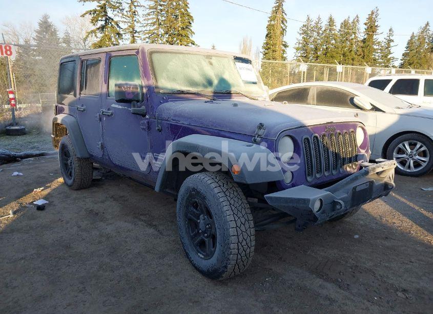 2018 Jeep Wrangler JK UNLIMITED SPORT 4X4 (VIN 1C4BJWDGXJL836446) main photo