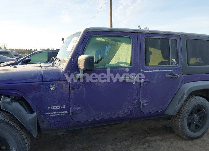 Photo 14 of 2018 Jeep Wrangler JK UNLIMITED SPORT 4X4 (VIN 1C4BJWDGXJL836446)