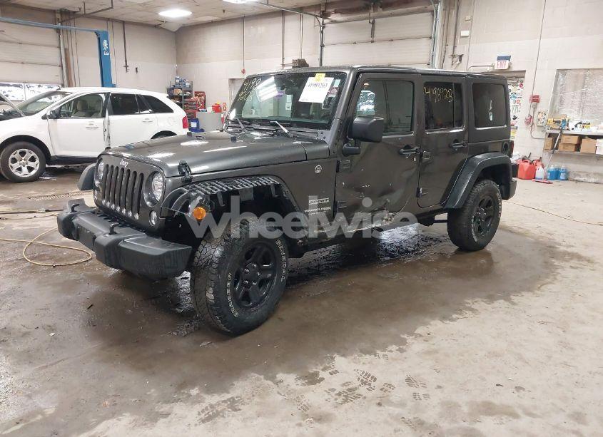 Photo 2 of 2018 Jeep Wrangler JK UNLIMITED SPORT 4X4 (VIN 1C4BJWDGXJL889020)