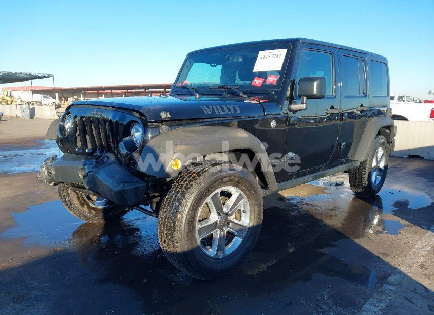 Photo 2 of 2018 Jeep Wrangler JK UNLIMITED WILLY WHEELER W 4X4 (VIN 1C4BJWDGXJL890586)