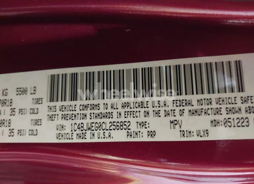 Photo 9 of 2012 Jeep Wrangler UNLIMITED SAHARA (VIN 1C4BJWEG0CL256852)