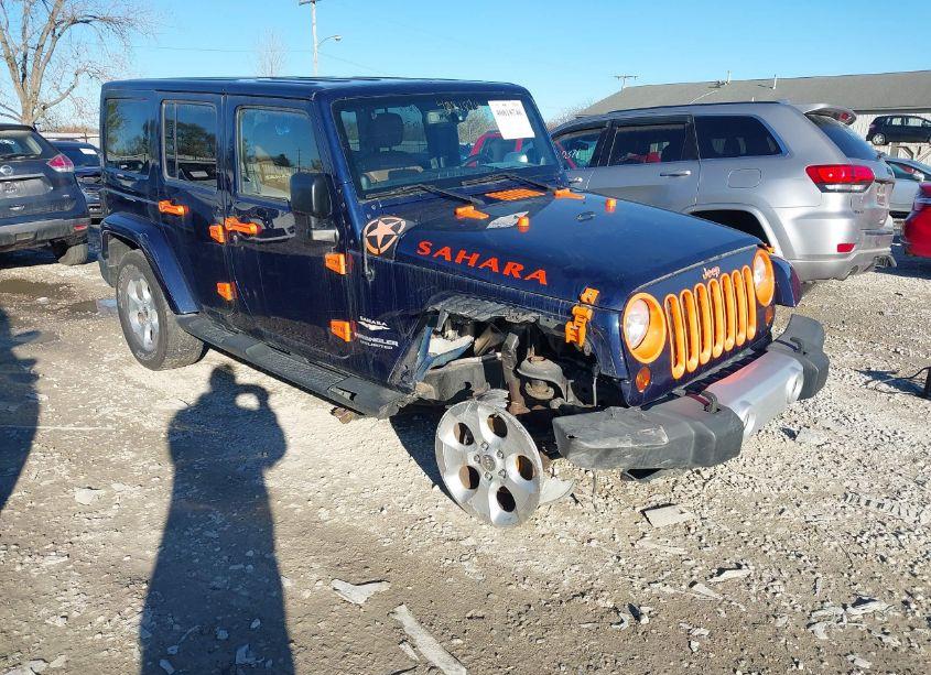 2013 Jeep Wrangler UNLIMITED SAHARA (VIN 1C4BJWEG0DL548146) main photo