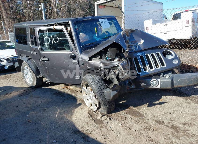 2017 Jeep Wrangler UNLIMITED SAHARA 4X4 (VIN 1C4BJWEG0HL595702) main photo