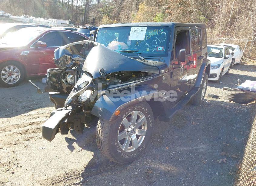 Photo 2 of 2017 Jeep Wrangler UNLIMITED SAHARA 4X4 (VIN 1C4BJWEG0HL595702)