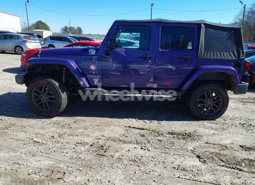 Photo 15 of 2017 Jeep Wrangler UNLIMITED SAHARA 4X4 (VIN 1C4BJWEG0HL609887)