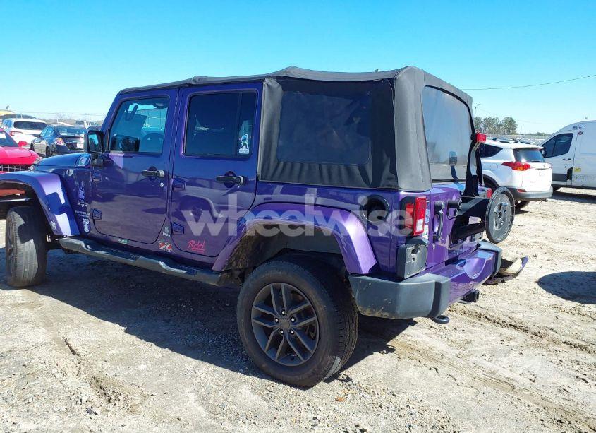 Photo 3 of 2017 Jeep Wrangler UNLIMITED SAHARA 4X4 (VIN 1C4BJWEG0HL609887)