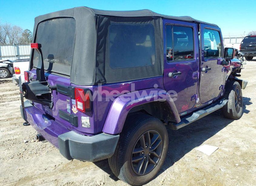 Photo 4 of 2017 Jeep Wrangler UNLIMITED SAHARA 4X4 (VIN 1C4BJWEG0HL609887)