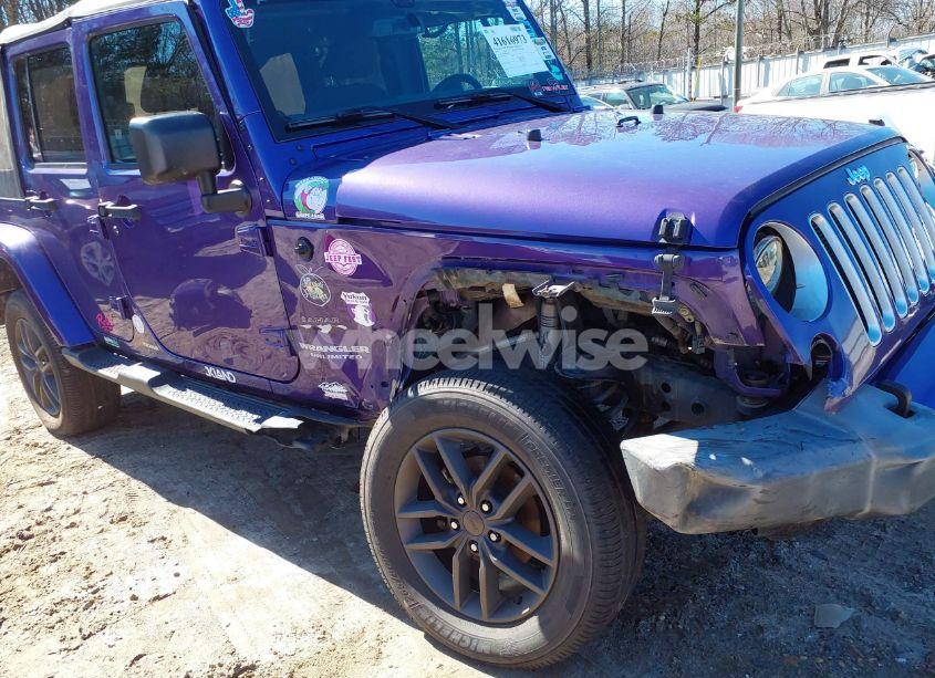 Photo 6 of 2017 Jeep Wrangler UNLIMITED SAHARA 4X4 (VIN 1C4BJWEG0HL609887)