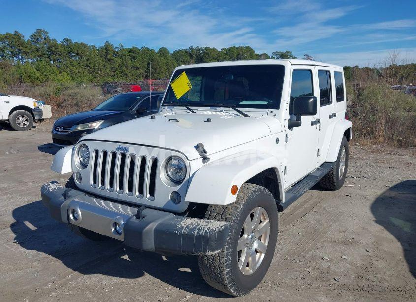 Photo 2 of 2018 Jeep Wrangler JK UNLIMITED SAHARA 4X4 (VIN 1C4BJWEG0JL829911)