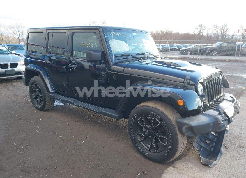 2018 Jeep Wrangler JK UNLIMITED SAHARA (VIN 1C4BJWEG0JL864500) main photo