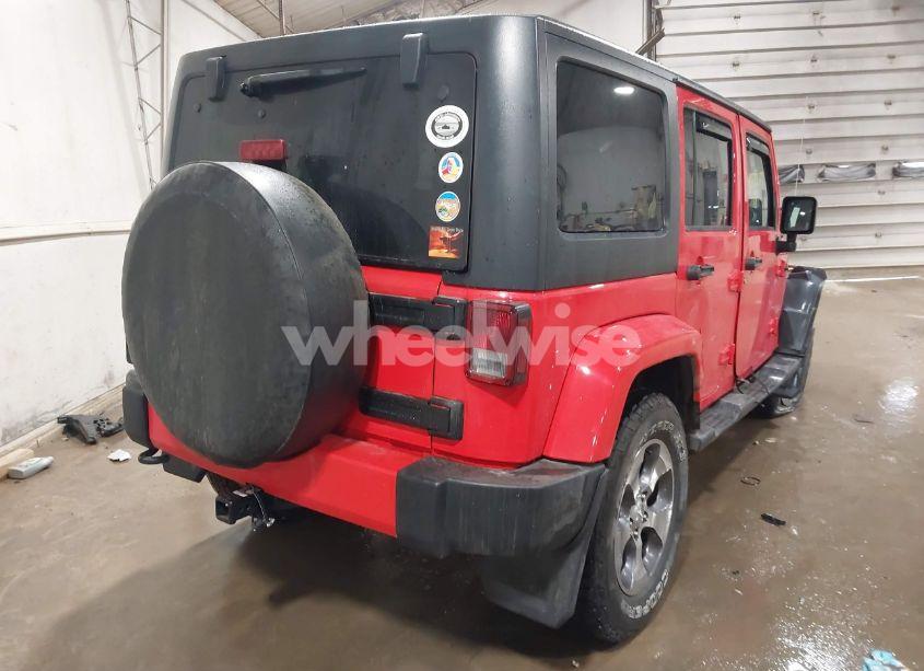 Photo 4 of 2018 Jeep Wrangler JK UNLIMITED SAHARA 4X4 (VIN 1C4BJWEG0JL937560)